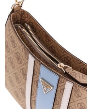 GUESS NOELLE 2                                 Sac bandouli&egrave;re ajustable logo lait/bleu clair - Sacs pour Femme - 5