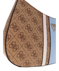 GUESS NOELLE 2                                 Sac bandouli&egrave;re ajustable logo lait/bleu clair - Sacs pour Femme - 6