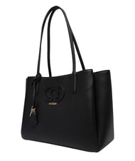 GUESS ISOLA                                    sac &agrave; bandouli&egrave;re NOIR - Sacs pour Femme - 4