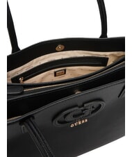 GUESS ISOLA                                    sac &agrave; bandouli&egrave;re NOIR - Sacs pour Femme - 7