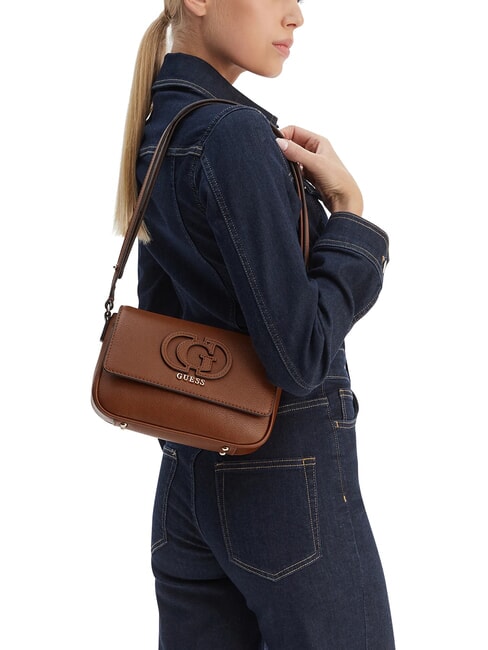 ISOLA                                    Sac bandouli&egrave;re, double portabilit&eacute; BEIGE - Sacs pour Femme