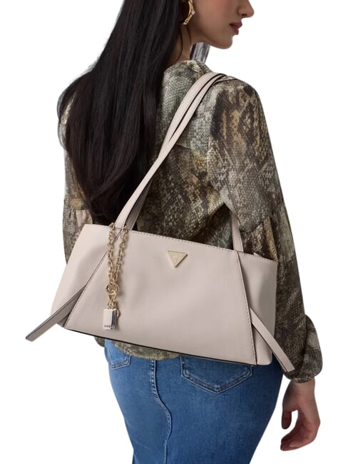DEVON sac bandouli&egrave;re taupe clair - Sacs pour Femme