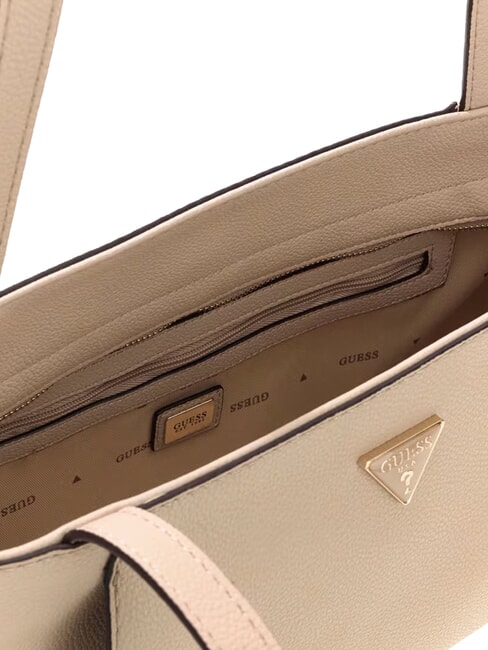 DEVON sac bandouli&egrave;re taupe clair - Sacs pour Femme