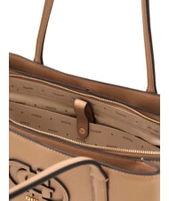 GUESS ISOLA                                    sac &agrave; bandouli&egrave;re BEIGE - Sacs pour Femme - 4