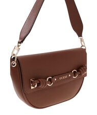 GUESS CAMELIA                                  Sac bandouli&egrave;re, avec bandouli&egrave;re COGNAC - Sacs pour Femme - 5