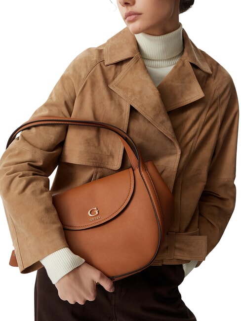 COLEEN                                   Sac bandouli&egrave;re &agrave; double poign&eacute;e sac fourre-tout albury caramel - Sacs pour Femme