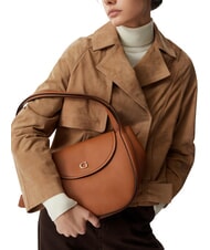 GUESS COLEEN                                   Sac bandouli&egrave;re &agrave; double poign&eacute;e sac fourre-tout albury caramel - Sacs pour Femme - 2