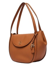 GUESS COLEEN                                   Sac bandouli&egrave;re &agrave; double poign&eacute;e sac fourre-tout albury caramel - Sacs pour Femme - 4