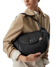 GUESS COLEEN                                   Sac bandouli&egrave;re &agrave; double poign&eacute;e NOIR - Sacs pour Femme - 2