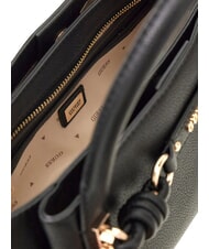 GUESS CAMELIA 3                                Sac &agrave; main &agrave; double poign&eacute;e NOIR - Sacs pour Femme - 3