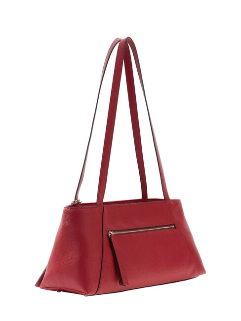DEVON sac bandouli&egrave;re cerise noire - Sacs pour Femme