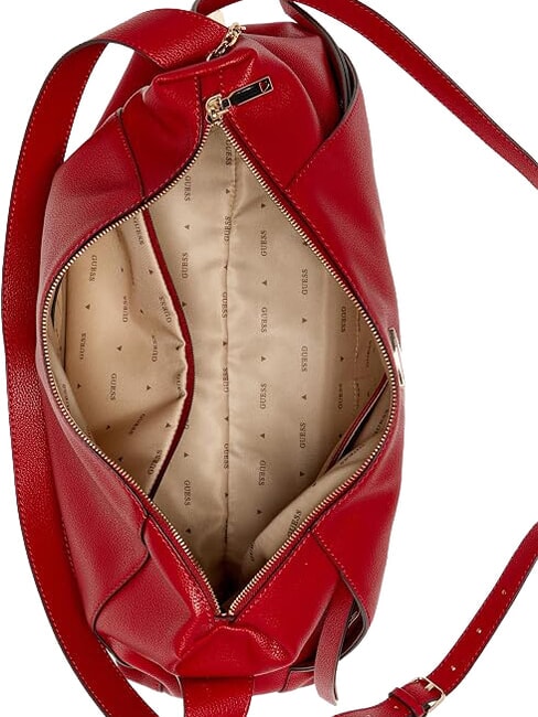 DEVON Sac bandouli&egrave;re, avec bandouli&egrave;re cerise noire - Sacs pour Femme