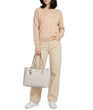GUESS NOELLE 2 4G sac bandouli&egrave;re logo en os - Sacs pour Femme - 2