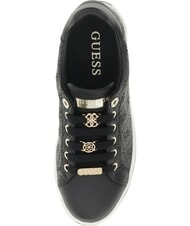 GUESS STASEY4 Baskets NOIR - Chaussures Femme - 4