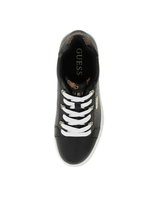 ROAZY Baskets compens&eacute;es de 7,5 cm NOIR - Chaussures Femme