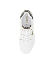 GUESS ROAZY Baskets compens&eacute;es de 7,5 cm blanc - Chaussures Femme - 4