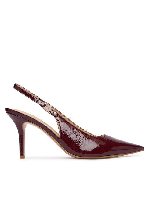 NASHILY Escarpins &agrave; talon de 8,5 cm ROUGE - Chaussures Femme
