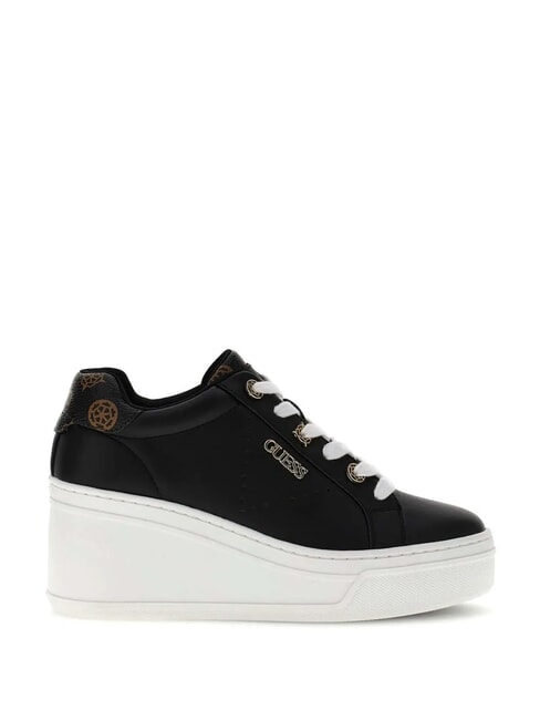 ROAZY Baskets compens&eacute;es de 7,5 cm NOIR - Chaussures Femme
