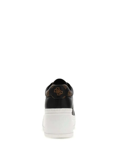 ROAZY Baskets compens&eacute;es de 7,5 cm NOIR - Chaussures Femme