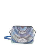 GATTINONI PLANETARIUM sac bandouli&egrave;re aigue-marine/bleu marine - Sacs pour Femme - 4