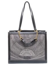 GATTINONI PLANETARIUM Sac bandouli&egrave;re / sac &agrave; main monochrome gris clair/noir - Sacs pour Femme - 3
