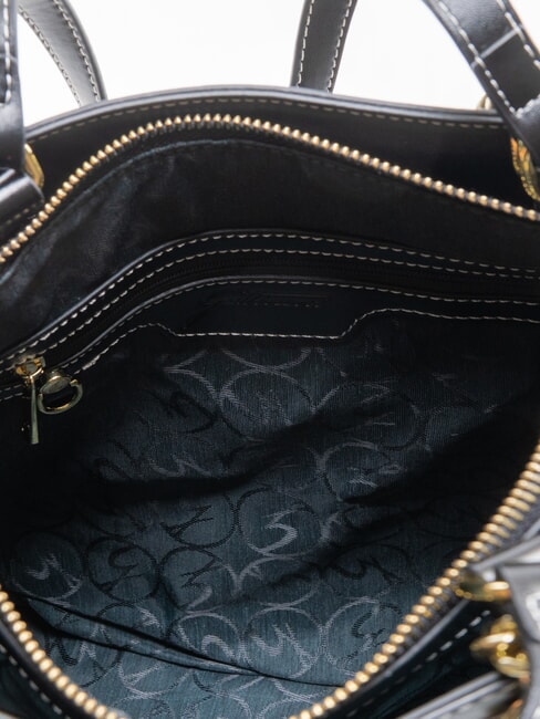 PLANETARIUM Sac bandouli&egrave;re / sac &agrave; main monochrome gris clair/noir - Sacs pour Femme
