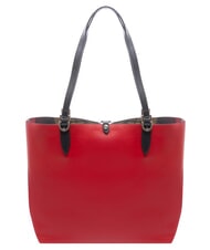 GATTINONI PLANETARIUM Sac cabas r&eacute;versible cerise - Sacs pour Femme - 3
