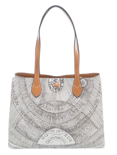 PLANETARIUM Sac &agrave; bandouli&egrave;re encre s&eacute;pia/beige clair - Sacs pour Femme
