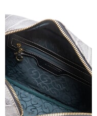 GATTINONI PLANETARIUM sac bandouli&egrave;re monochrome gris clair/noir - Sacs pour Femme - 5