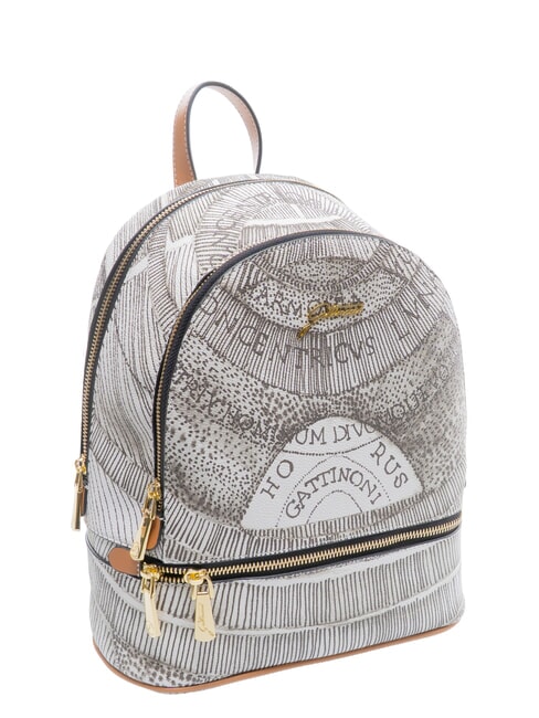PLANETARIUM Sac &agrave; dos moyen encre s&eacute;pia/beige clair - Sacs pour Femme