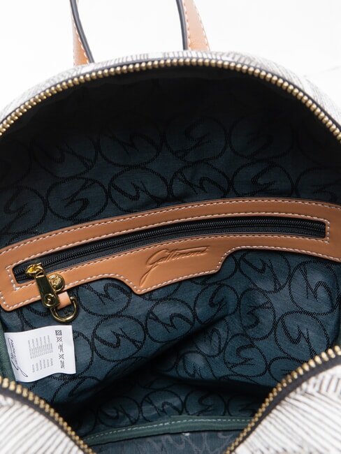 PLANETARIUM Sac &agrave; dos moyen encre s&eacute;pia/beige clair - Sacs pour Femme