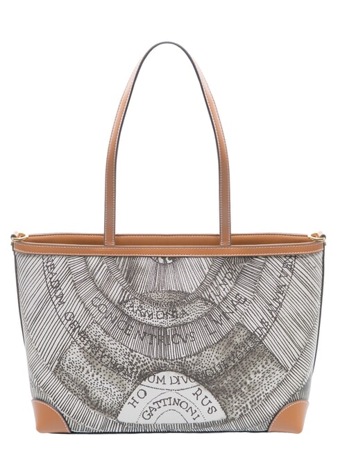 PLANETARIUM Sac &agrave; provisions encre s&eacute;pia/beige clair - Sacs pour Femme