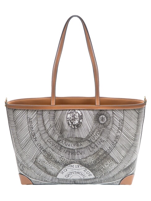 PLANETARIUM M&eacute;dias destin&eacute;s aux consommateurs encre s&eacute;pia/beige clair - Sacs pour Femme