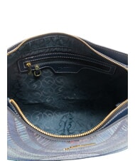 GATTINONI PLANETARIUM sac bandouli&egrave;re aigue-marine/bleu marine fonc&eacute; - Sacs pour Femme - 5