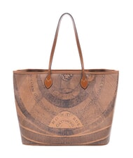 GATTINONI PLANETARIUM Grand sac de courses bronzage monochrome - Sacs pour Femme - 3