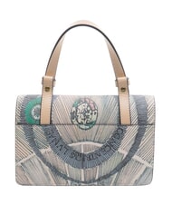 GATTINONI PLANETARIUM Sac &agrave; main avec bandouli&egrave;re aquarelle/beige - Sacs pour Femme - 4