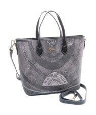GATTINONI PLANETARIUM Sac &agrave; main avec bandouli&egrave;re monochrome gris clair/noir - Sacs pour Femme - 2