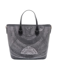 GATTINONI PLANETARIUM Sac &agrave; main avec bandouli&egrave;re monochrome gris clair/noir - Sacs pour Femme - 4