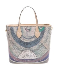 GATTINONI PLANETARIUM Sac &agrave; main avec bandouli&egrave;re aquarelle/beige - Sacs pour Femme - 4