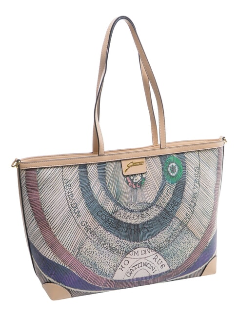 PLANETARIUM M&eacute;dias destin&eacute;s aux consommateurs aquarelle/beige - Sacs pour Femme