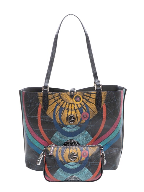 PLANETARIUM Sac cabas r&eacute;versible NOIR - Sacs pour Femme