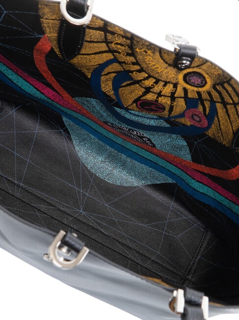 PLANETARIUM Sac cabas r&eacute;versible NOIR - Sacs pour Femme