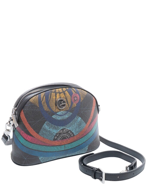 PLANETARIUM Sac &agrave; bandouli&egrave;re plan&egrave;te.impression noire - Sacs pour Femme