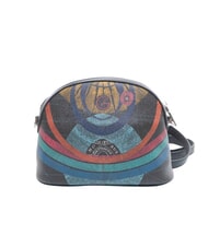 GATTINONI PLANETARIUM Sac &agrave; bandouli&egrave;re plan&egrave;te.impression noire - Sacs pour Femme - 4