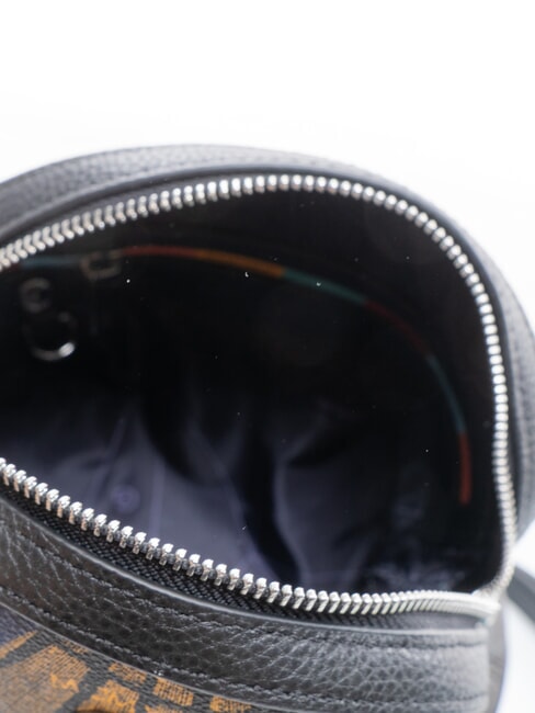 PLANETARIUM Sac &agrave; bandouli&egrave;re plan&egrave;te.impression noire - Sacs pour Femme