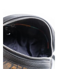 GATTINONI PLANETARIUM Sac &agrave; bandouli&egrave;re plan&egrave;te.impression noire - Sacs pour Femme - 5
