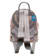 GATTINONI PLANETARIUM Sac &agrave; dos aquarelle sauvage/ taupe fonc&eacute; - Sacs pour Femme - 4