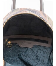 GATTINONI PLANETARIUM Sac &agrave; dos aquarelle sauvage/ taupe fonc&eacute; - Sacs pour Femme - 5