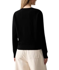 GUESS BASIC TRIANGLE Sweat-shirt &agrave; col rond jetbla - Sweat-shirts pour femmes - 2