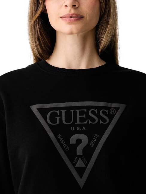 BASIC TRIANGLE Sweat-shirt &agrave; col rond jetbla - Sweat-shirts pour femmes